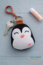 Load image into Gallery viewer, Penguin Squishie mini stuffie machine embroidery design machine embroidery design DIGITAL DOWNLOAD