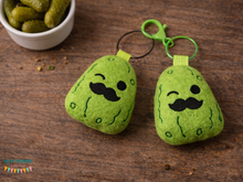 Load image into Gallery viewer, Pickle mini stuffie machine embroidery design machine embroidery design DIGITAL DOWNLOAD