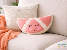 Load image into Gallery viewer, Citrus stuffie (5 sizes included) machine embroidery design DIGITAL DOWNLOAD