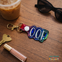 Load image into Gallery viewer, Oof Snaptab (2 sizes included) machine embroidery design DIGITAL DOWNLOAD