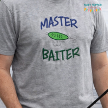 Load image into Gallery viewer, Master Baiter machine embroidery design (5 sizes included) DIGITAL DOWNLOAD