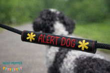 Load image into Gallery viewer, Alert Dog Collar Wrap machine embroidery design 3 sizes included DIGITAL DOWNLOAD