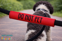 Load image into Gallery viewer, Do Not Pet Collar Wrap 3 machine embroidery design sizes included DIGITAL DOWNLOAD