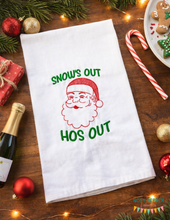 Load image into Gallery viewer, Snows Out Hos Out sketchy —NOV MB—machine embroidery design (5 sizes included) DIGITAL DOWNLOAD