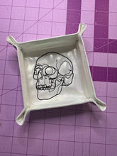 Load image into Gallery viewer, Skull ITH tray set --2026 Spooky Mystery Bundle-- machine embroidery design (includes 6 sizes) DIGITAL DOWNLOAD