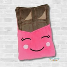Load image into Gallery viewer, Chocolate Bar stuffie (6 sizes included) —JAN 26 MB—machine embroidery design DIGITAL DOWNLOAD
