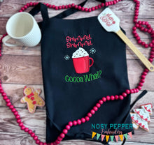 Load image into Gallery viewer, Shimmy Shimmy Cocoa applique machine embroidery design (4 sizes included) DIGITAL DOWNLOAD