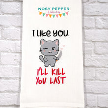 Load image into Gallery viewer, I&#39;ll Kill You Last machine embroidery design (4 sizes included) DIGITAL DOWNLOAD