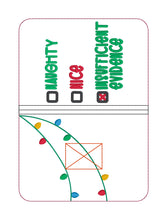 Load image into Gallery viewer, Insufficient Evidence notebook cover 2 sizes available machine embroidery design DIGITAL DOWNLOAD