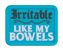 Load image into Gallery viewer, Irritable patch (2 sizes included) machine embroidery design DIGITAL DOWNLOAD
