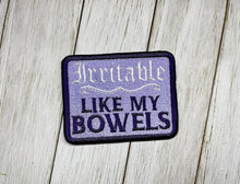 Load image into Gallery viewer, Irritable patch (2 sizes included) machine embroidery design DIGITAL DOWNLOAD