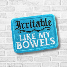 Load image into Gallery viewer, Irritable patch (2 sizes included) machine embroidery design DIGITAL DOWNLOAD