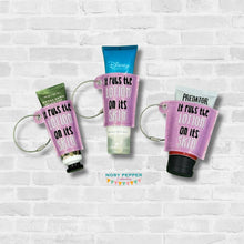 Load image into Gallery viewer, It Rubs The Lotion sleeves (3 sizes included) machine embroidery design DIGITAL DOWNLOAD