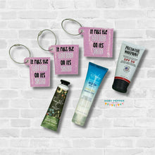 Load image into Gallery viewer, It Rubs The Lotion sleeves (3 sizes included) machine embroidery design DIGITAL DOWNLOAD