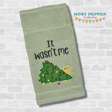 Load image into Gallery viewer, It wasn&#39;t me machine embroidery design (5 sizes and 2 versions included) DIGITAL DOWNLOAD