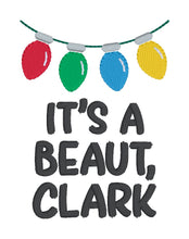 Load image into Gallery viewer, It&#39;s A Beaut machine embroidery design (5 sizes included) DIGITAL DOWNLOAD