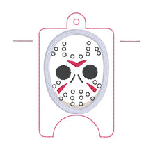 Load image into Gallery viewer, Jason applique Sanitizer Case (2 sizes available) machine embroidery design DIGITAL DOWNLOAD