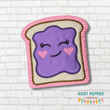 Load image into Gallery viewer, Jelly applique hot pad machine embroidery design (5 sizes included) DIGITAL DOWNLOAD