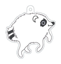 Load image into Gallery viewer, Jimothy bag tag machine embroidery design DIGITAL DOWNLOAD