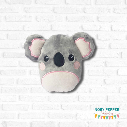 Koala stuffie (5 sizes included) machine embroidery design DIGITAL DOWNLOAD