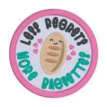 Load image into Gallery viewer, Less Regrets patch (2 sizes included) machine embroidery design—JAN 26 MB—DIGITAL DOWNLOAD
