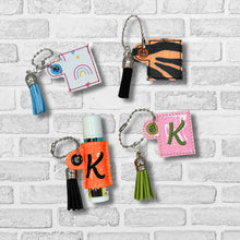 Load image into Gallery viewer, Lip Balm Sleeves (4 sizes included)  machine embroidery design DIGITAL DOWNLOAD