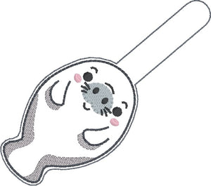 Manatee set machine embroidery file 2024 SKILL BUILDER BUNDLE (bookmark/bag tag/ornament, snaptab and eyelet fob included with single and multi files) DIGITAL DOWNLOAD