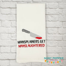 Load image into Gallery viewer, Mansplainers sketchy machine embroidery design (4 sizes included) DIGITAL DOWNLOAD