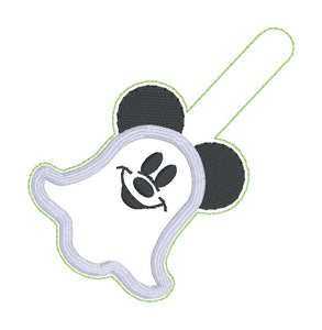Mouse Ghost applique set machine embroidery design (4 designs included) DIGITAL DOWNLOAD