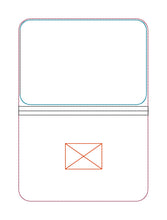 Load image into Gallery viewer, Shaker Notebook Cover 2 sizes available machine embroidery design DIGITAL DOWNLOAD