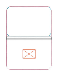 Shaker Notebook Cover 2 sizes available machine embroidery design DIGITAL DOWNLOAD