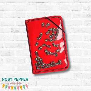 Shaker Notebook Cover 2 sizes available machine embroidery design DIGITAL DOWNLOAD