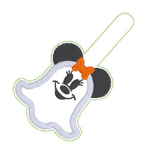 Load image into Gallery viewer, Mouse Ghost applique set machine embroidery design (4 designs included) DIGITAL DOWNLOAD