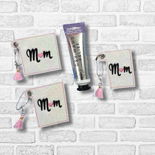 Load image into Gallery viewer, Mom Lotion sleeves (3 sizes included) machine embroidery design DIGITAL DOWNLOAD