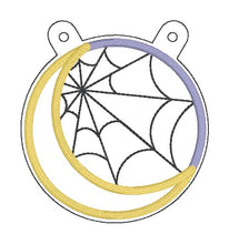 Load image into Gallery viewer, Bat Applique Bunting (3 designs included) machine embroidery design DIGITAL DOWNLOAD
