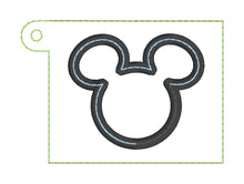 Load image into Gallery viewer, Mouse Square Sanitizer Case (shaker and applique versions included) machine embroidery design DIGITAL DOWNLOAD
