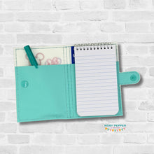 Load image into Gallery viewer, Mouse Balloon top load notebook cover machine embroidery design DIGITAL DOWNLOAD