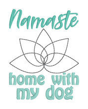 Load image into Gallery viewer, Namaste Home machine embroidery design (4 sizes included) —JAN 26 MB—DIGITAL DOWNLOAD