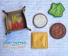 Load image into Gallery viewer, Nice Buns ITH tray and wipe set MAY 2024 MYSTERY BUNDLE machine embroidery designs (includes 2 sizes of trays and wipes) DIGITAL DOWNLOAD
