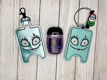 Load image into Gallery viewer, Nightmare Duo Sanitizer Case set machine embroidery design DIGITAL DOWNLOAD