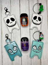 Load image into Gallery viewer, Nightmare Duo Sanitizer Case set machine embroidery design DIGITAL DOWNLOAD