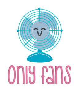 Only Fans machine embroidery design (4 sizes included) DIGITAL DOWNLOAD