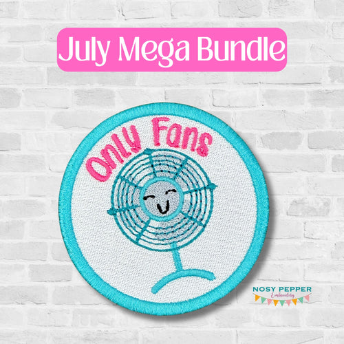 Only Fans patch (2 sizes included) machine embroidery design DIGITAL DOWNLOAD