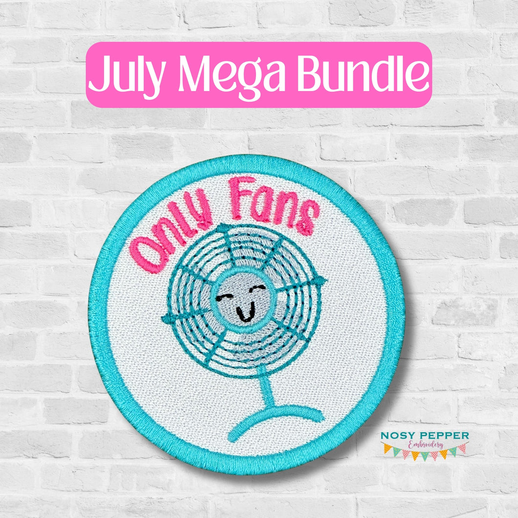 Only Fans patch (2 sizes included) machine embroidery design DIGITAL DOWNLOAD