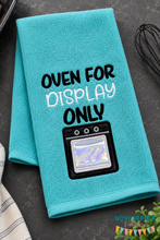 Load image into Gallery viewer, Oven for display only applique (4 sizes included) machine embroidery design DIGITAL DOWNLOAD