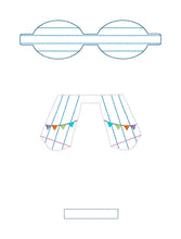 Load image into Gallery viewer, Paper ITH Bow (2 sizes included) machine embroidery design DIGITAL DOWNLOAD