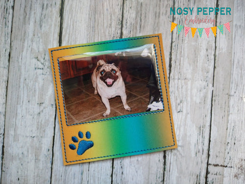 Paw Print Frame