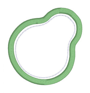 Pear ITH tray and wipe set machine embroidery design Spring 2025 Skill Builder Bundle (includes 2 sizes of trays and wipes) DIGITAL DOWNLOAD