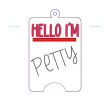 Load image into Gallery viewer, Petty lanyard card case machine embroidery design Spring 2025 Skill Builder Bundle (eyelet and snap tab designs included) DIGITAL DOWNLOAD