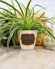 Load image into Gallery viewer, Nice Plant planter band (3 sizes included) machine embroidery design DIGITAL DOWNLOAD